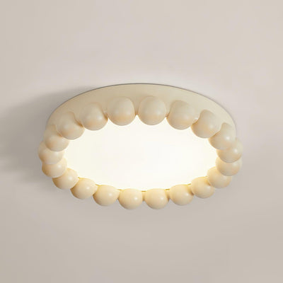 Zevian Ceiling Lamp Resin Bubble Round Playful Soft