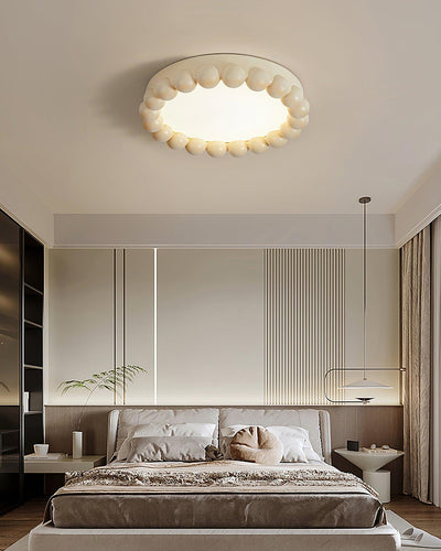 Zevian Ceiling Lamp Resin Bubble Round Playful Soft