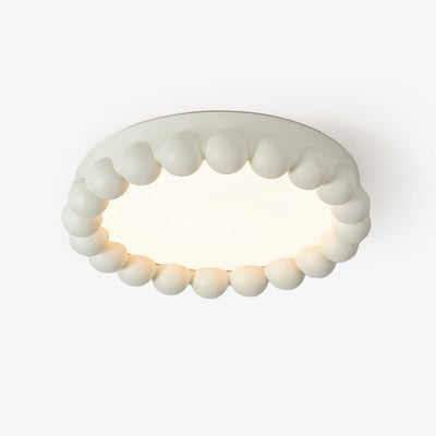 Zevian Ceiling Lamp Resin Bubble Round Playful Soft