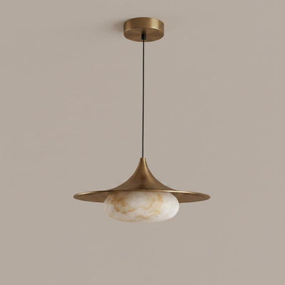 Fallowcrest Alabaster Pendant Lamp