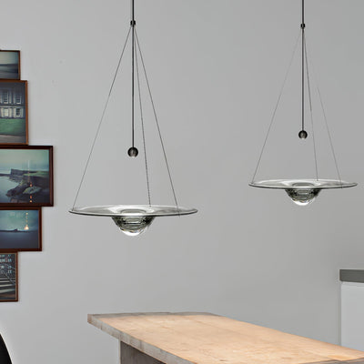Aurivine Brass Minimalistic Pendant Light