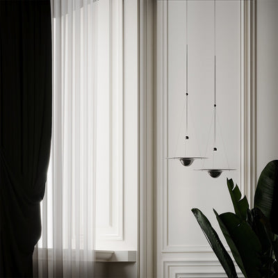 Aurivine Brass Minimalistic Pendant Light