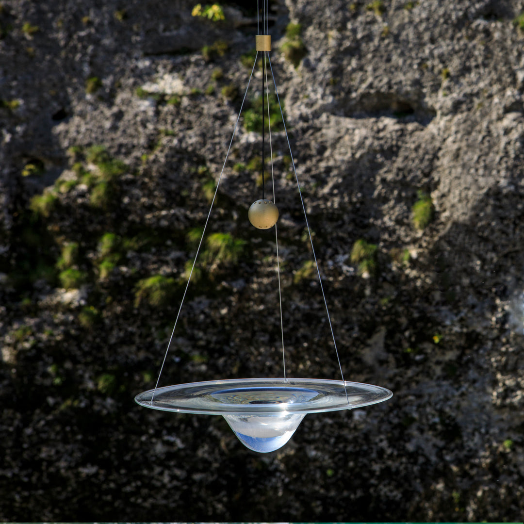Aurivine Brass Minimalistic Pendant Light