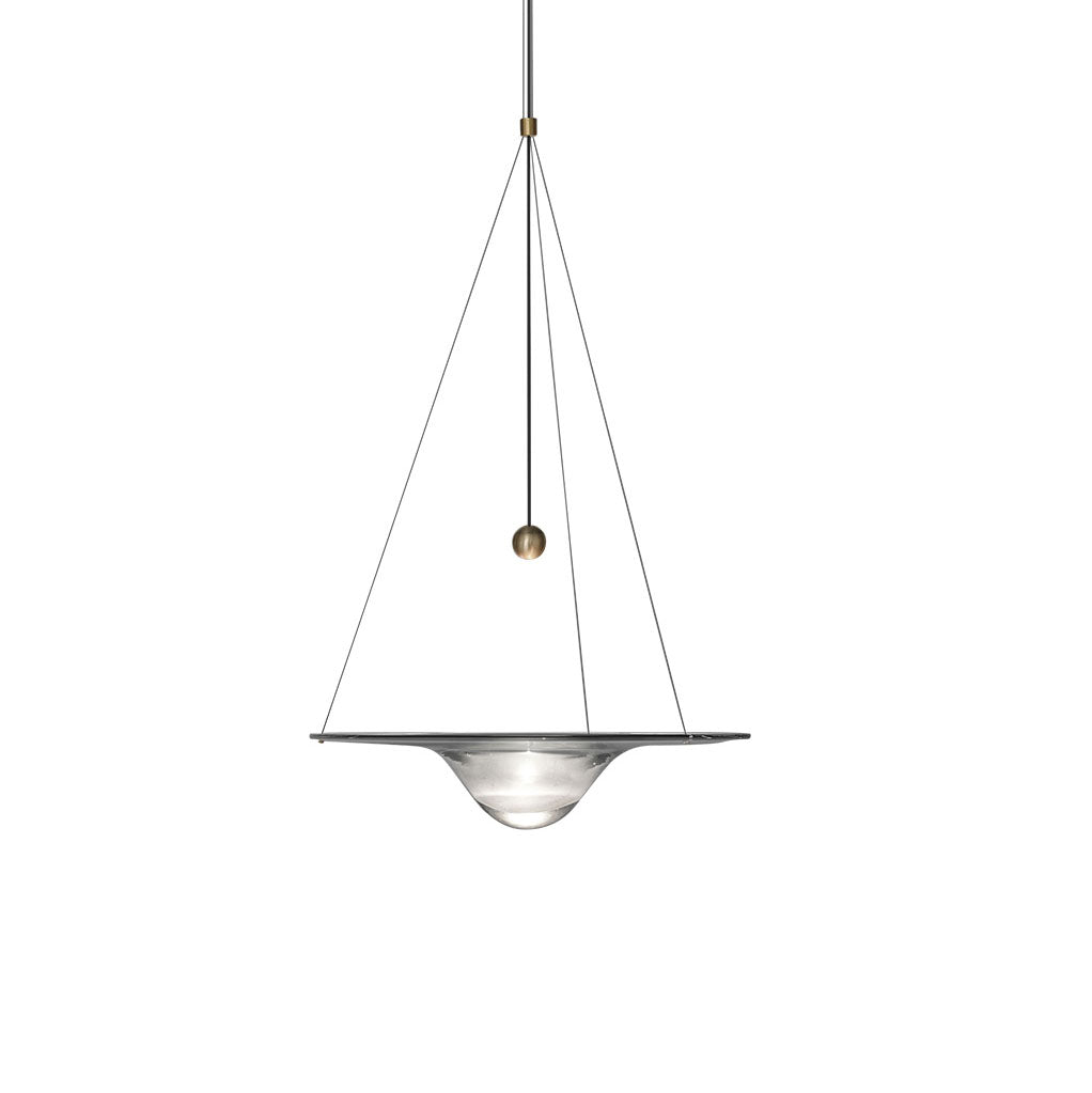 Aurivine Brass Minimalistic Pendant Light