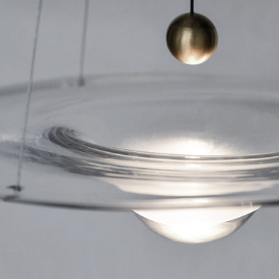 Aurivine Brass Minimalistic Pendant Light