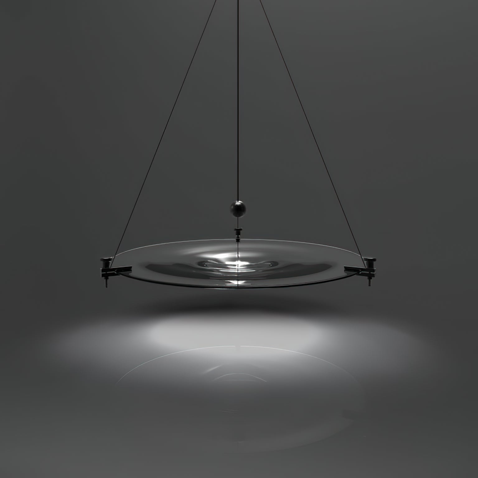 Aurivine Brass Minimalistic Pendant Light