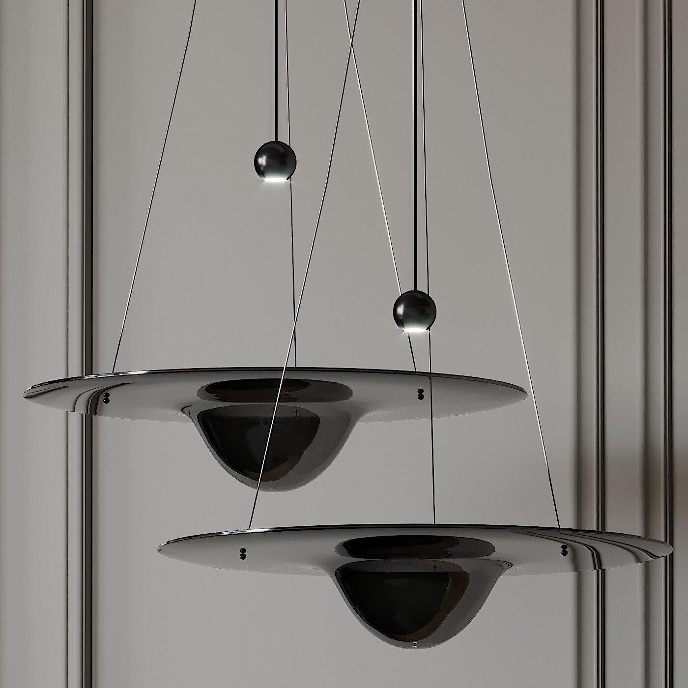 Aurivine Brass Minimalistic Pendant Light