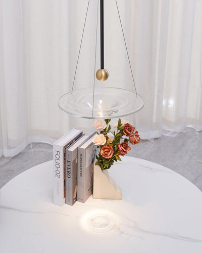 Aurivine Brass Minimalistic Pendant Light