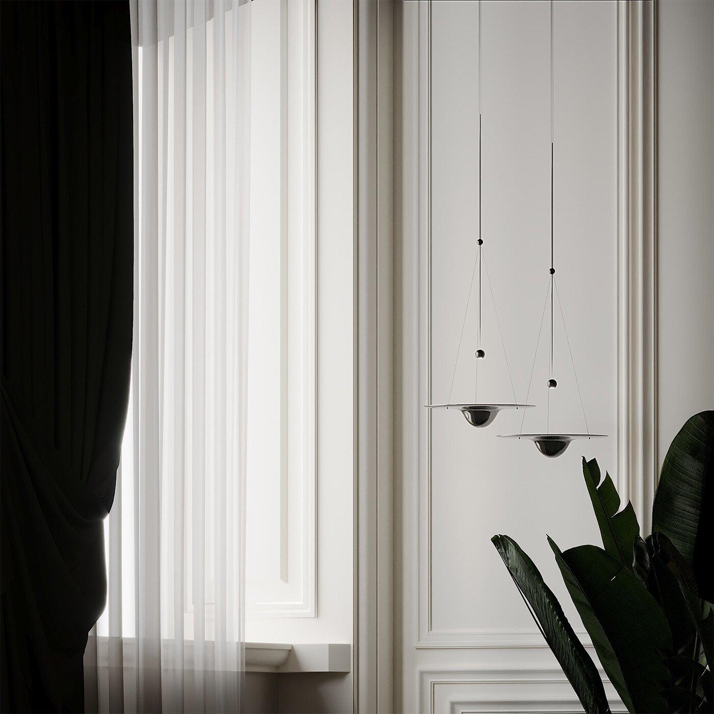 Aurivine Brass Minimalistic Pendant Light