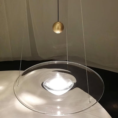 Aurivine Brass Minimalistic Pendant Light