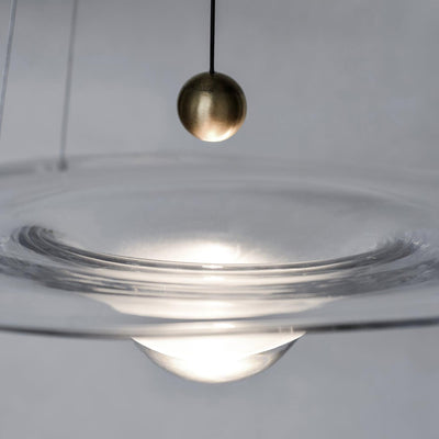 Aurivine Brass Minimalistic Pendant Light