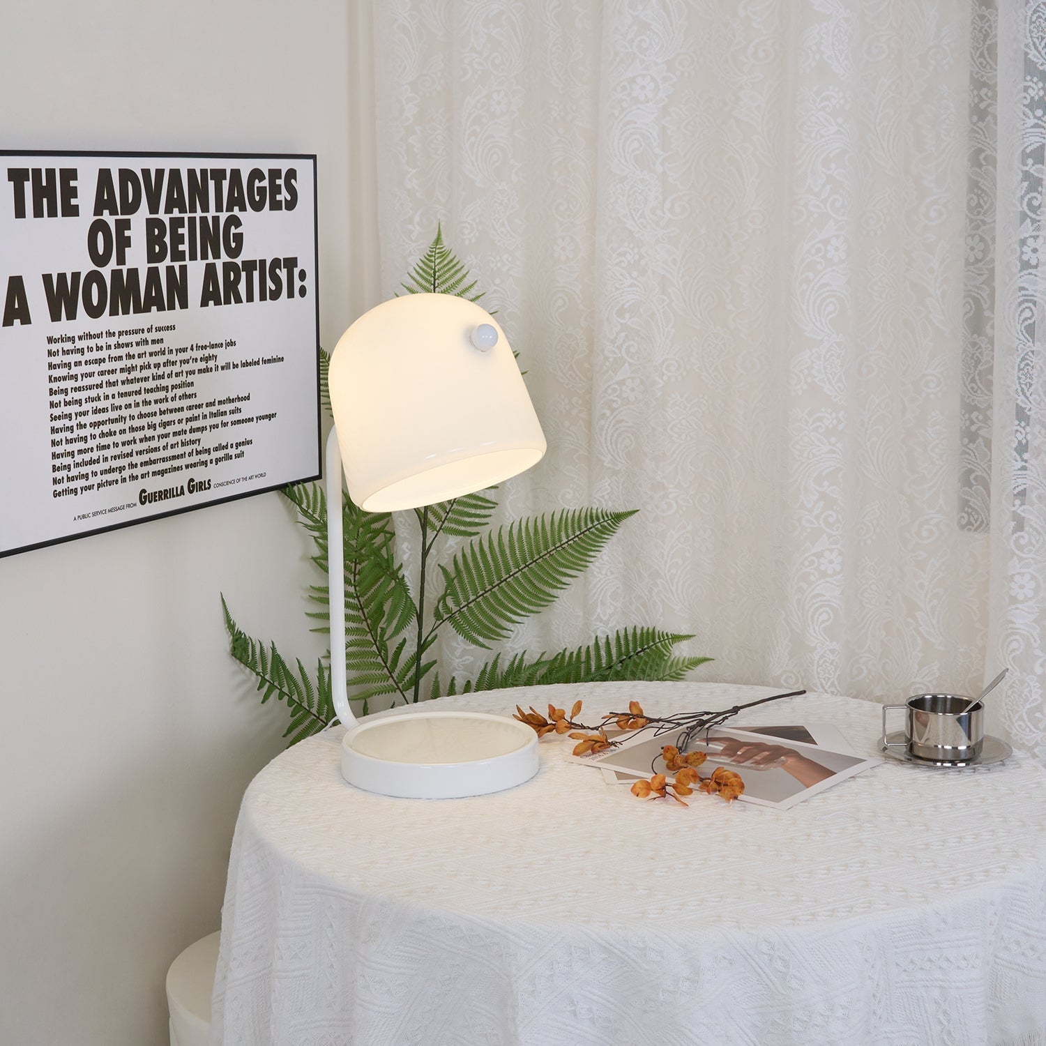 Caronel Modern Glass Table Light
