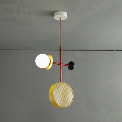 Daxl Vintage Glass Suspension Light