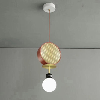 Daxl Vintage Glass Suspension Light