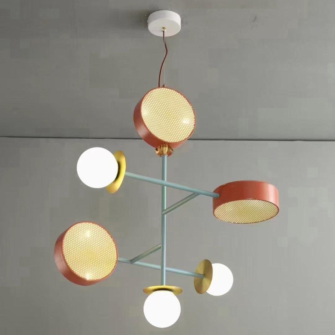 Daxl Vintage Glass Suspension Light