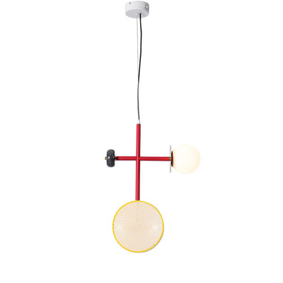 Daxl Vintage Glass Suspension Light