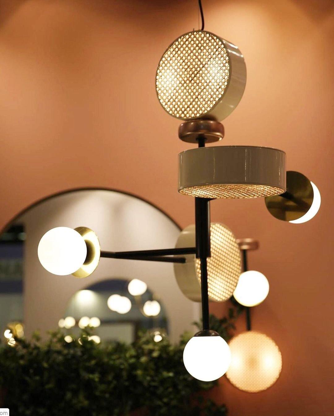 Daxl Vintage Glass Suspension Light