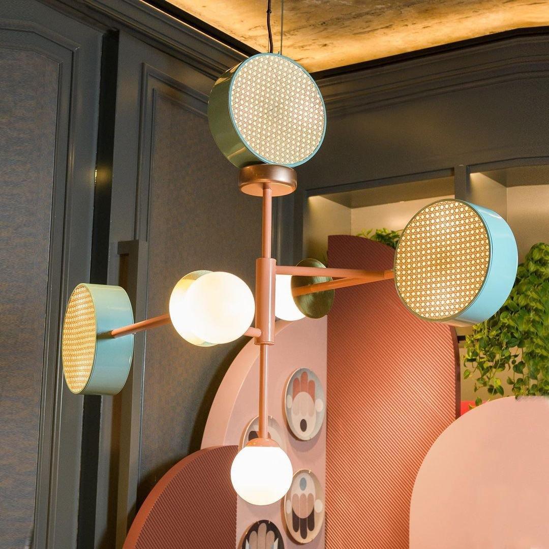 Daxl Vintage Glass Suspension Light