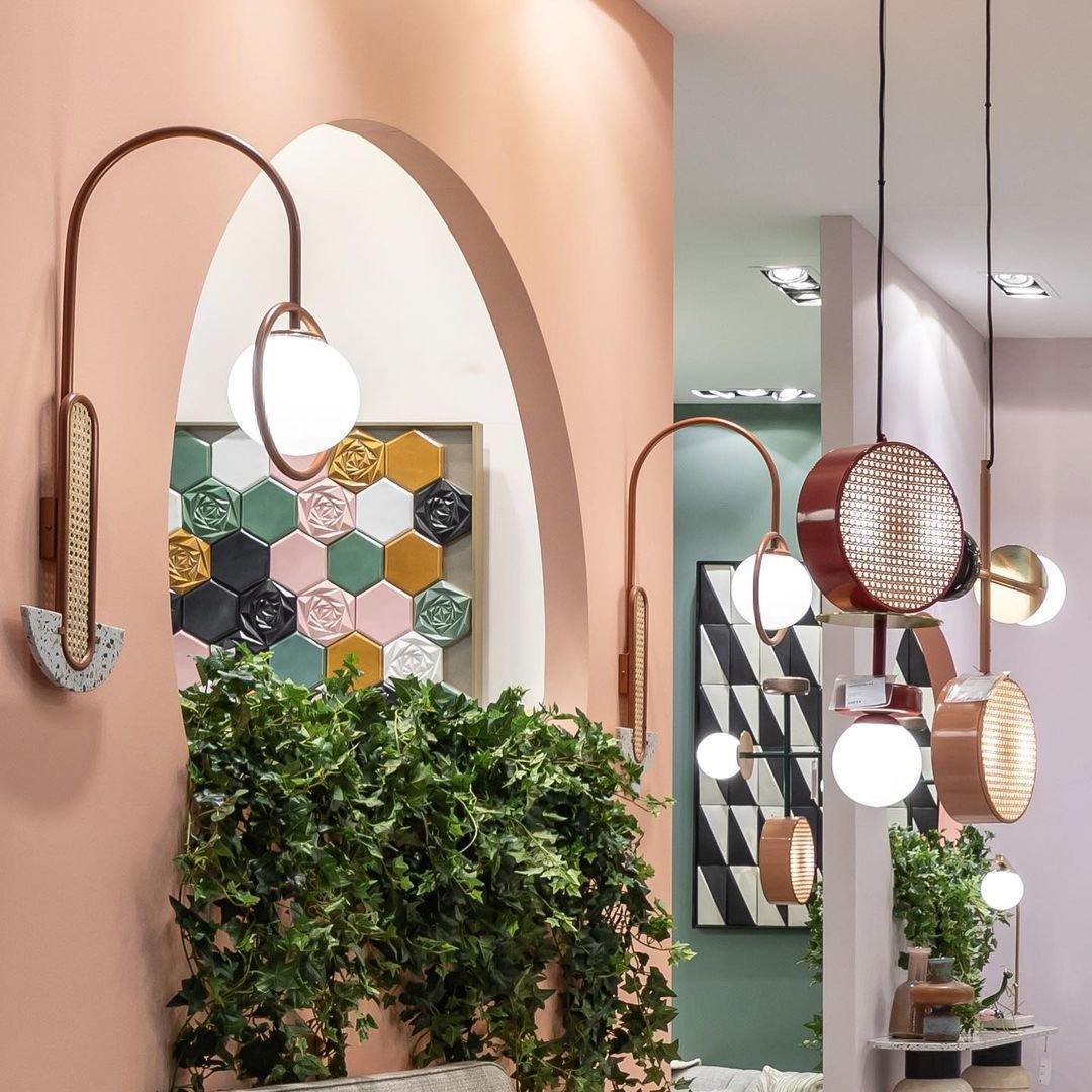 Daxl Vintage Glass Suspension Light