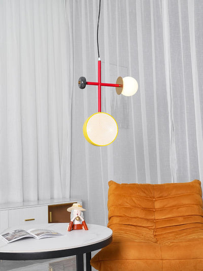 Daxl Vintage Glass Suspension Light