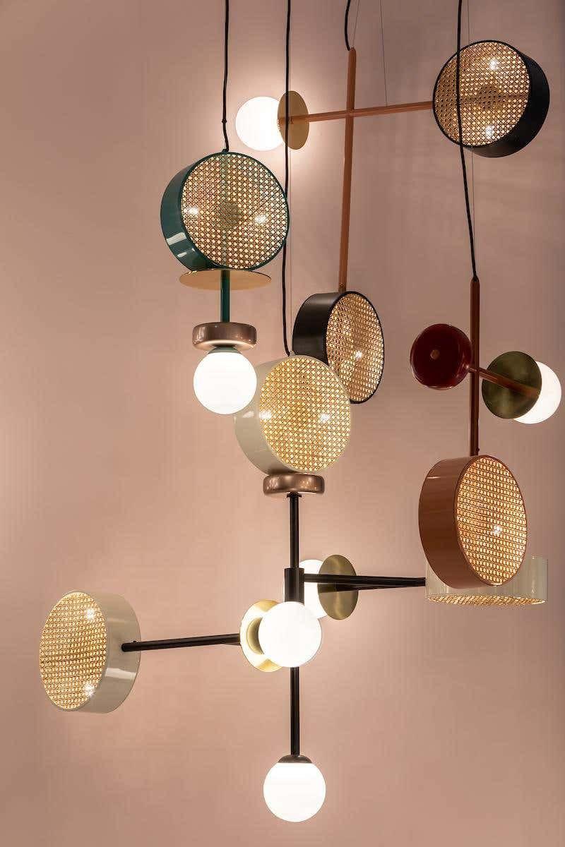 Daxl Vintage Glass Suspension Light
