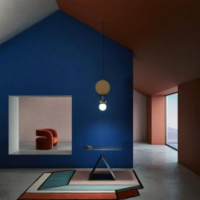 Daxl Vintage Glass Suspension Light