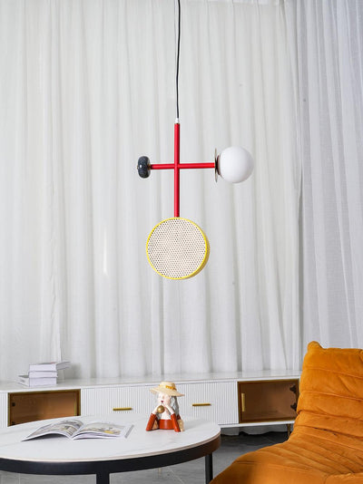 Daxl Vintage Glass Suspension Light