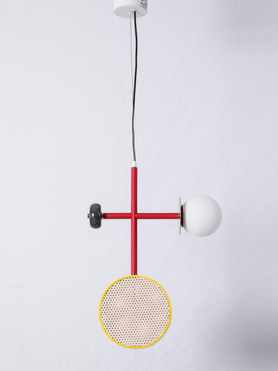 Daxl Vintage Glass Suspension Light