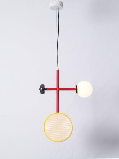Daxl Vintage Glass Suspension Light