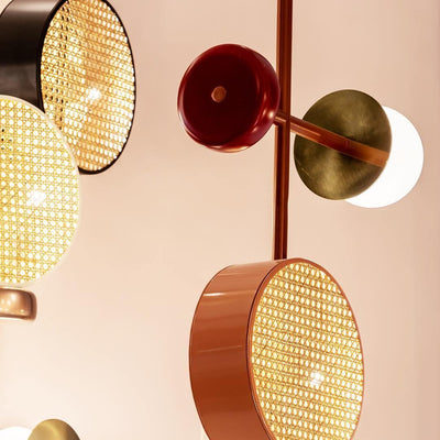 Daxl Vintage Glass Suspension Light