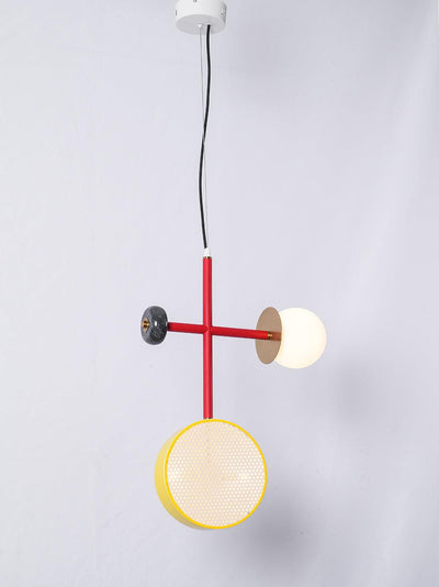 Daxl Vintage Glass Suspension Light