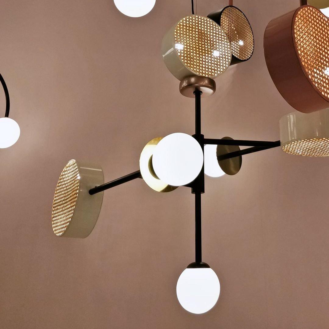 Daxl Vintage Glass Suspension Light