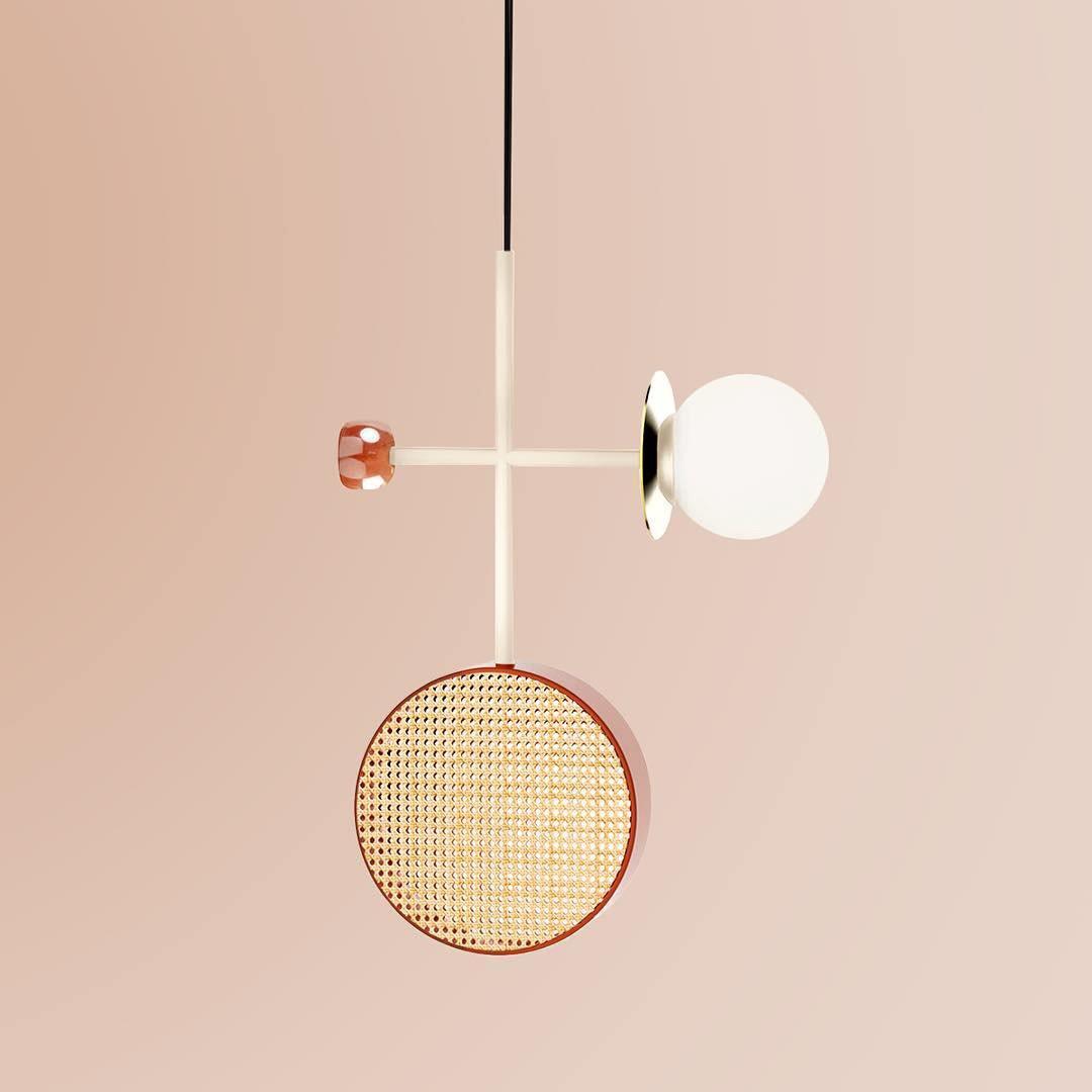 Daxl Vintage Glass Suspension Light