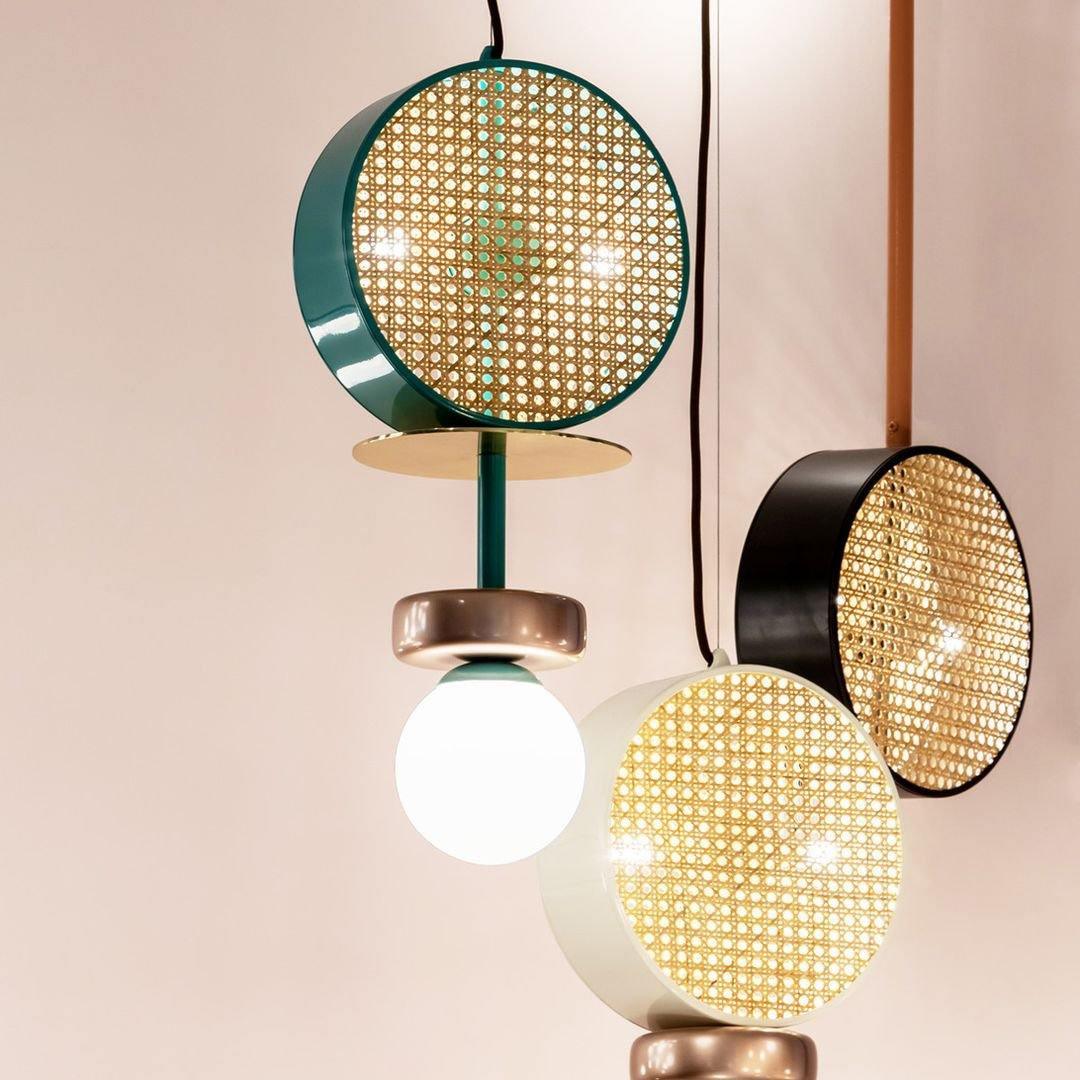Daxl Vintage Glass Suspension Light