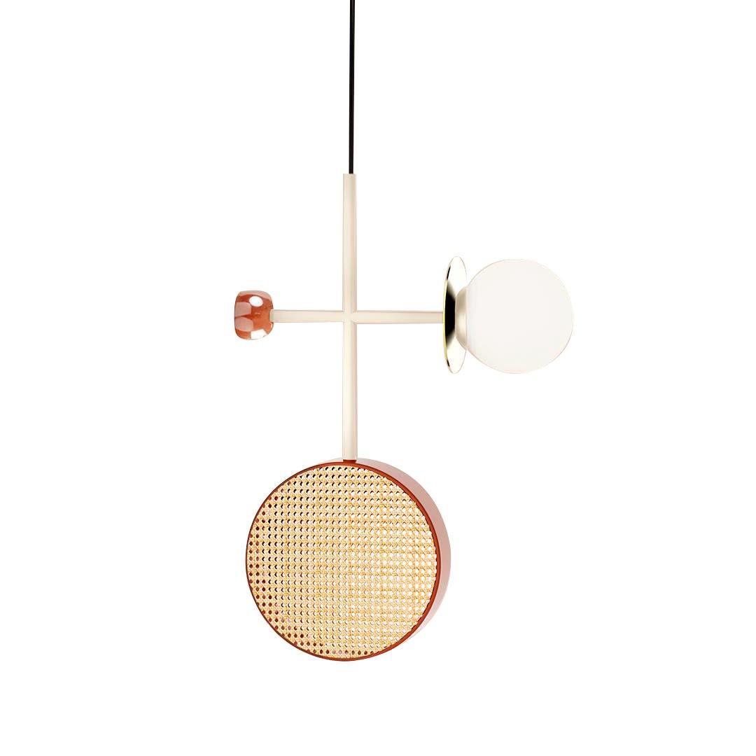 Daxl Vintage Glass Suspension Light