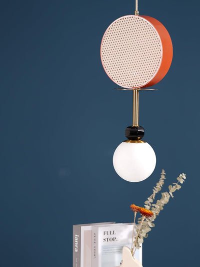 Daxl Vintage Glass Suspension Light