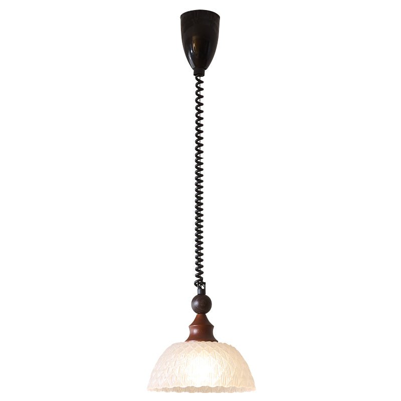 Nydoreth Elegance Vintage Art Wood Pendant Lamp