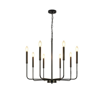 Luminora Chandelier Candle Arm Modern
