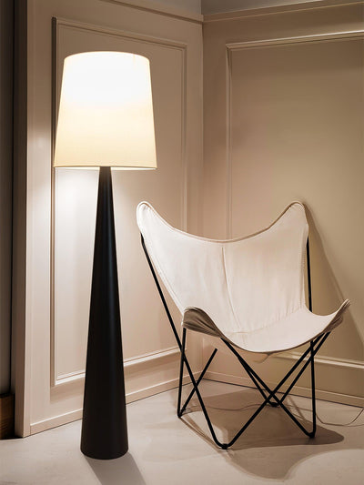 Linania Fabric Minimalist Floor Lamp