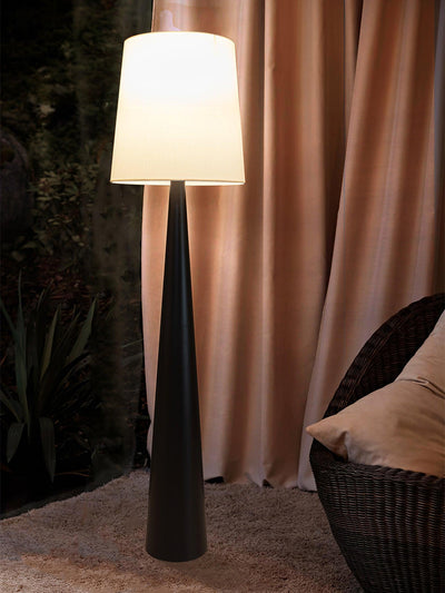 Linania Fabric Minimalist Floor Lamp