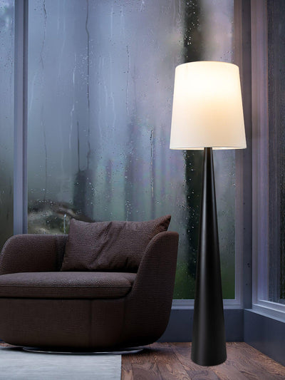 Linania Fabric Minimalist Floor Lamp