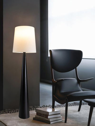 Linania Fabric Minimalist Floor Lamp