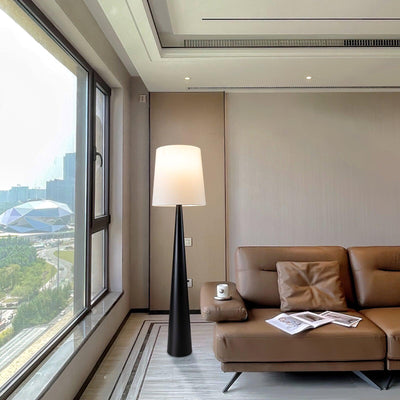 Linania Fabric Minimalist Floor Lamp