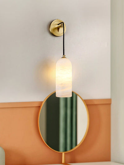 Vaelara Pendant Alabaster Wall Light - Neutral Decor