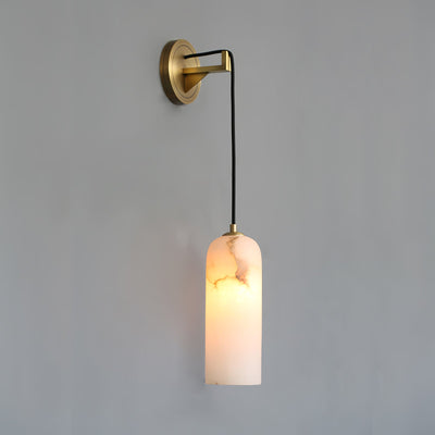 Vaelara Pendant Alabaster Wall Light - Neutral Decor
