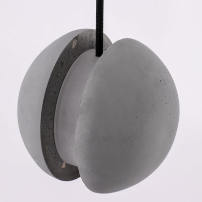 Umi Pendant Lamp Concrete Sphere Moon Minimalist