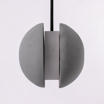 Umi Pendant Lamp Concrete Sphere Moon Minimalist