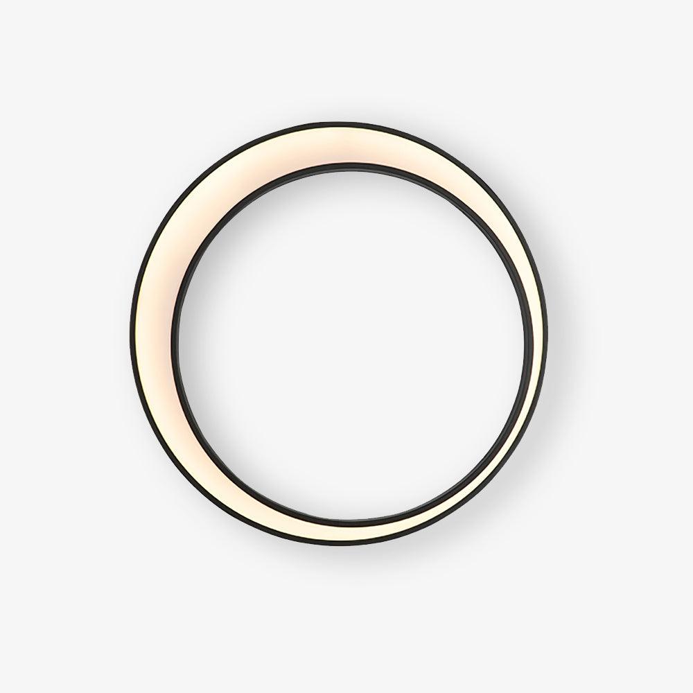 Zathee Circular LED Outdoor Wall Light - Neutral Decor