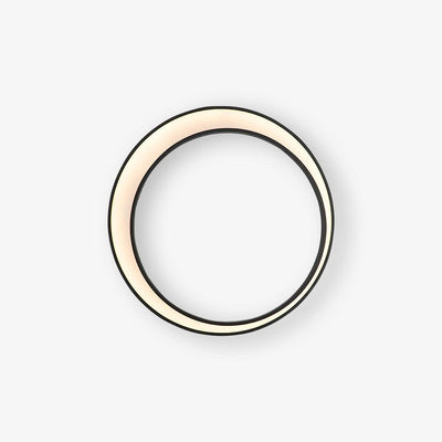 Zathee Circular LED Outdoor Wall Light - Neutral Decor