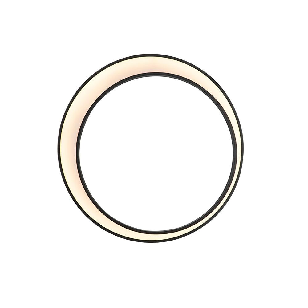 Zathee Circular LED Outdoor Wall Light - Neutral Decor